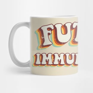 Future Immunologist - Groovy Retro 70s Style Mug